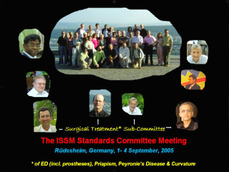 Sub-Committee of the ISSM Standards Committee